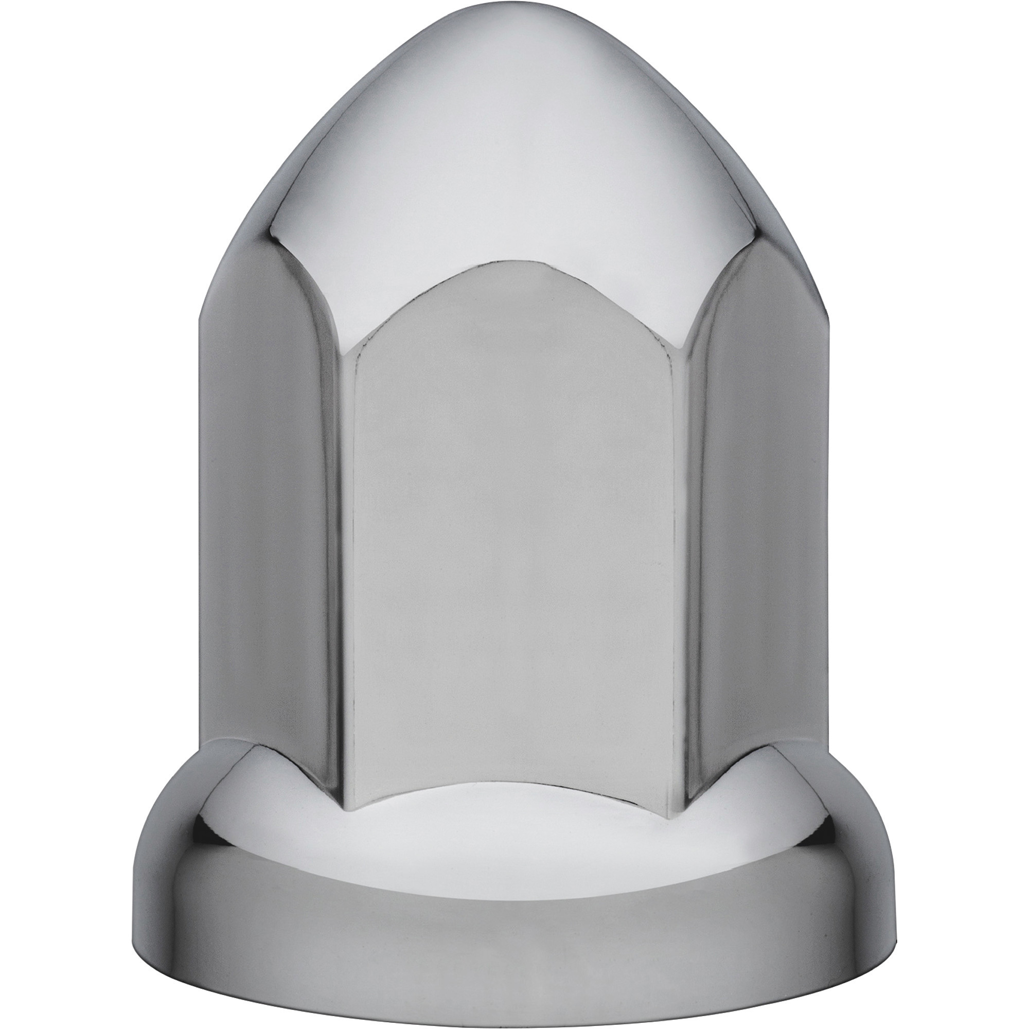 Roadmaster ABS PushOn Lug Nut Covers with Chrome Finish — Set of 60